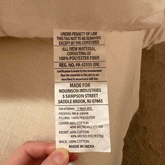 20x20 Pillow inserts - Picture 5 of 5